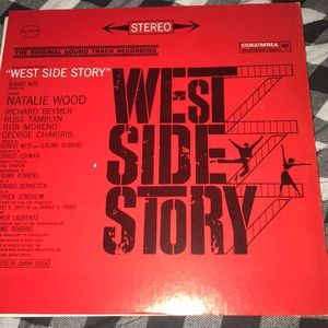 West Side Story,The Wiz,& Mary Poppins records.